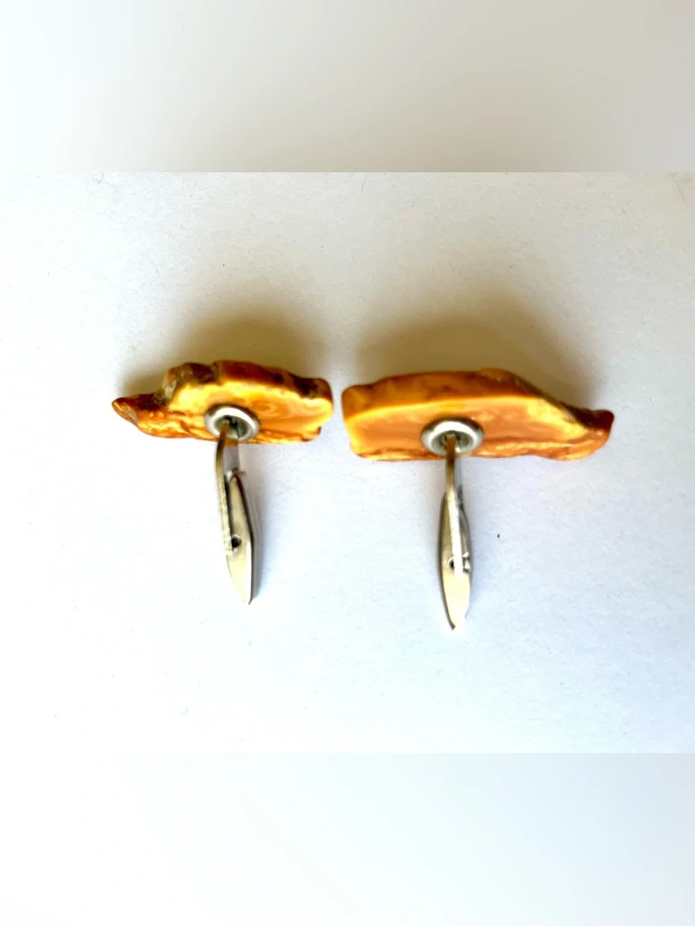 Pair of vintage “nature” cufflinks. Great condition.